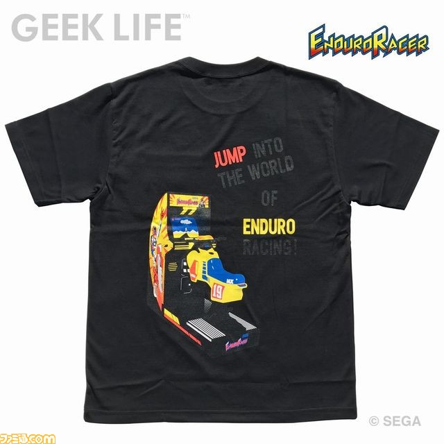 セガのレトロゲームTシャツ『エンデューロレーサー』と『スーパーハングオン』、さらに『ロボピッチャ』が“セガ消し”のおまけ付きで登場！_01