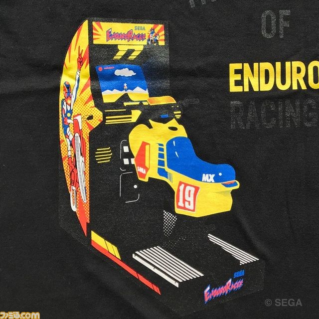 セガのレトロゲームTシャツ『エンデューロレーサー』と『スーパーハングオン』、さらに『ロボピッチャ』が“セガ消し”のおまけ付きで登場！_14