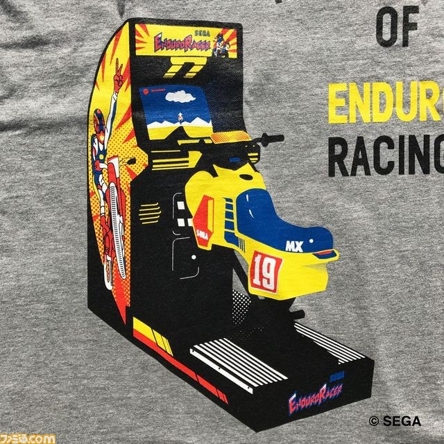 セガのレトロゲームTシャツ『エンデューロレーサー』と『スーパーハングオン』、さらに『ロボピッチャ』が“セガ消し”のおまけ付きで登場！_15