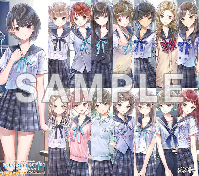 Blue Reflection 幻に舞う少女の剣 ガストショップ限定購入特典として Pc スマホ用壁紙が追加 ファミ通 Com