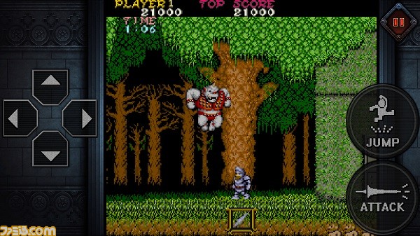横スクロールアクションの名作がスマホアプリ化 魔界村 モバイル 配信開始 ファミ通 Com 横スクロールアクションの名作がスマホアプリ化 魔界村 モバイル 配信開始 ファミ通 Com