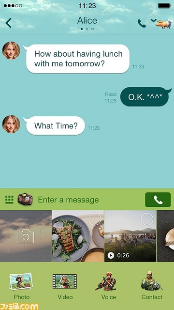 『モンスターハンターダブルクロス』見やすさ重視のLINE着せかえが配信開始_03