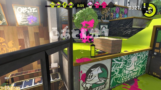 寿司屋にスポーツ用品店 スプラトゥーン2 先行試射会の2ステージの見どころはココ イカ4コマ でおなじみ高橋きの先生の きの散歩 リポート ファミ通 Com 寿司屋にスポーツ用品店 スプラトゥーン2 先行試射会の2ステージの見どころはココ イカ4コマ でおなじみ高橋きの先生の きの散歩 リポート ファミ通 Com