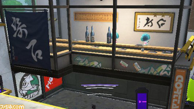 寿司屋にスポーツ用品店!?　『スプラトゥーン2』先行試射会の2ステージの見どころはココ!? “イカ4コマ”でおなじみ高橋きの先生の“きの散歩”リポート_04