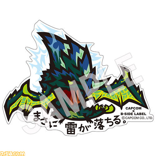 カプコン×B-SIDE LABELコラボステッカー第5弾が3月30日発売、『モンスターハンター』や『大神』などがラインアップ_04