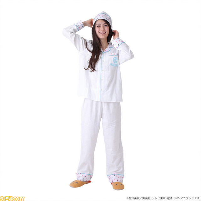 アニメ『銀魂』銀さん＆沖田の寝起きをイメージしたパジャマセットが発売決定_11