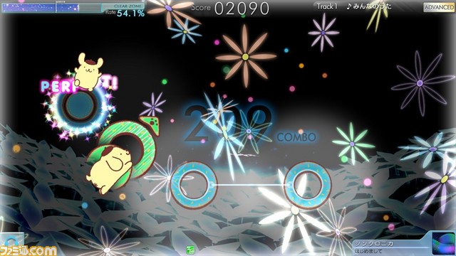 アーケード向け音楽ゲーム『シンクロニカ』とポムポムプリンのコラボイベントが開催決定 ポムポムプリンのお誕生日をお祝いしよう_01