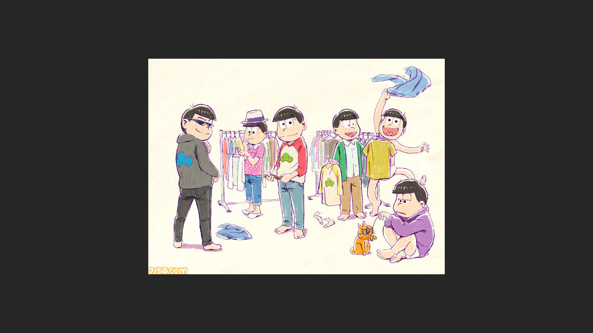 アニメ おそ松さん 第2期放送決定 6つ子役キャスト 藤田陽一監督のコメント Cm映像も到着 ファミ通 Com
