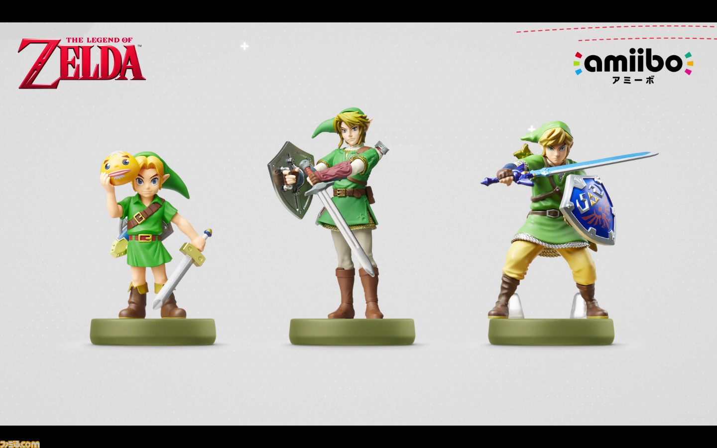 ゼルダの伝説 から3種類のリンクのamiiboが6月22日に スマブラ からクラウド カムイ ベヨネッタのamiiboが7月22日に発売決定 Nintendo Direct ファミ通 Com