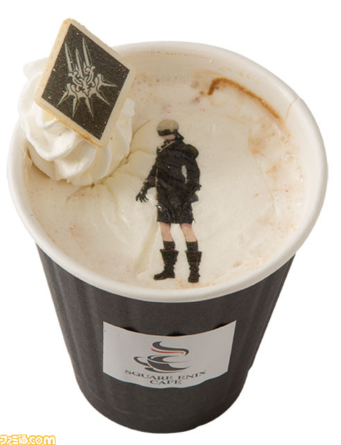 アジ！ ゲームデザイナーオススメのオリーブオイル（添え）！ 『NieR:Automata』とスクエニカフェのコラボ第2期は4/22から_02