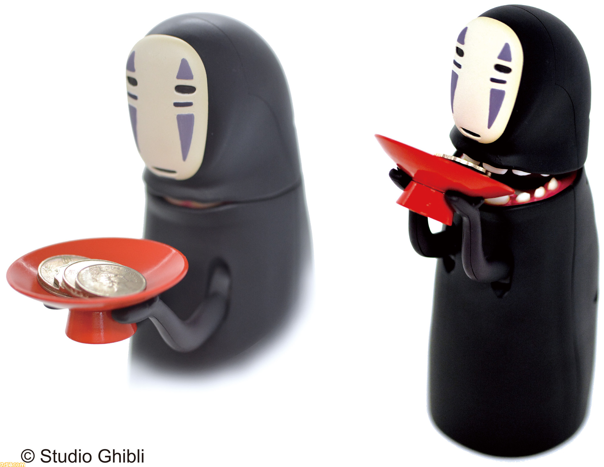 千と千尋の神隠し カオナシがコインをむしゃむしゃ食べる貯金箱 実際に食べる様子が衝撃動画で明らかに ファミ通 Com 千と千尋の神隠し カオナシがコインをむしゃむしゃ食べる貯金箱 実際に食べる様子が衝撃動画で明らかに ファミ通 Com