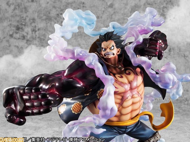 アニメ『ONE PIECE』ルフィのギア“4”発動姿が約30cmで立体化！金剛力士像のようなポーズ・表情を再現_09