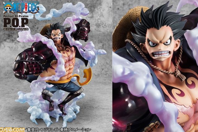 アニメ One Piece ルフィのギア 4 発動姿が約30cmで立体化 金剛力士像のようなポーズ 表情を再現 ファミ通 Com