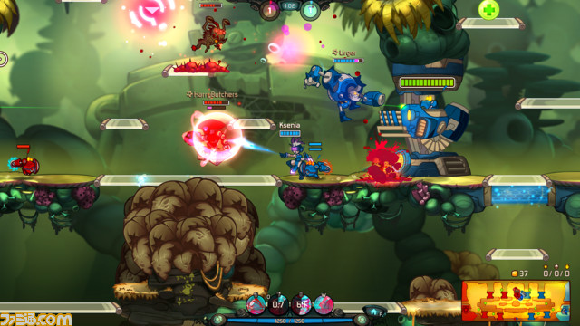 Mobaライクな2dアクション Awesomenauts Steam版が5月24日よりf2p化することを発表 既存プレイヤー向けの施策も ファミ通 Com