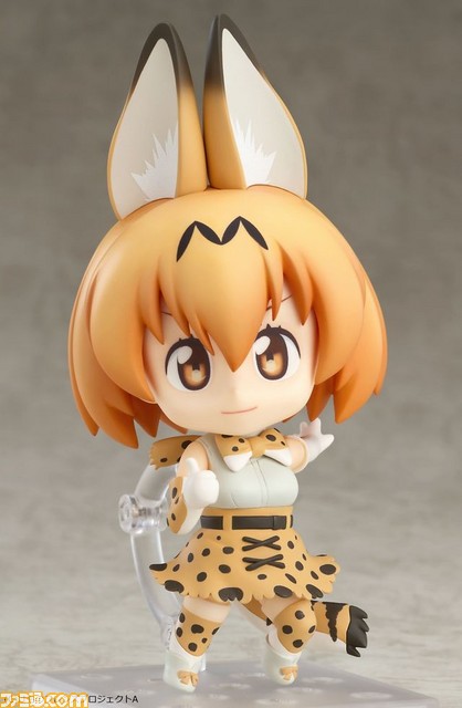 『けものフレンズ』“ねんどろいど サーバル”の彩色原型が公開、3種類の表情パーツや“集中線プレート”でいろいろ楽しめる！_03