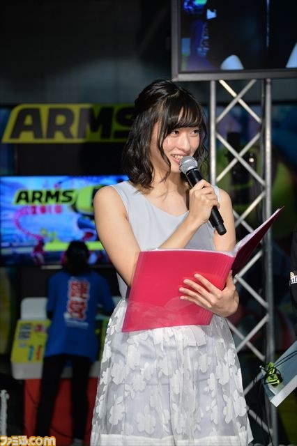 Nintendo Switch『ARMS』1dayトーナメント＆プロゲーマーエキシビションマッチで白熱！ 新キャラのミェンミェン＆DNAマンもお披露目【超会議2017】_05