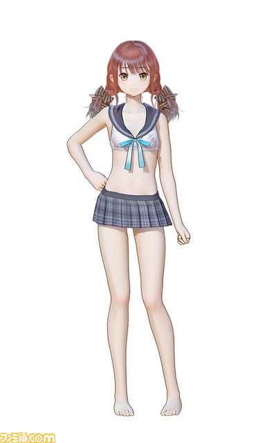 『BLUE REFLECTION（ブルー リフレクション） 幻に舞う少女の剣』DLC第1弾が本日配信　水着セットやメイドコスなど魅惑の衣装がお目見え_17