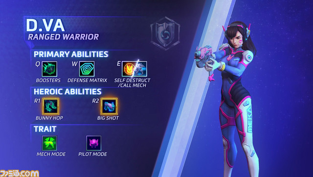 Heroes Of The Storm で新ヒーローd Vaがテスト公開開始 オーバーウォッチ 通りメックモードとパイロットモードの両対応 ファミ通 Com