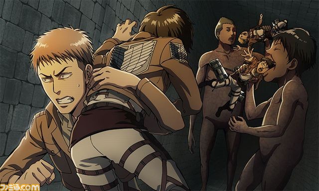 『進撃の巨人 死地からの脱出』エレンが巨人と格闘をくり広げるシーンを公開！_14