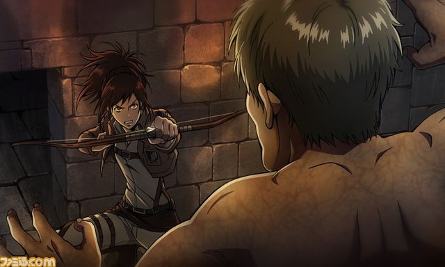 『進撃の巨人 死地からの脱出』エレンが巨人と格闘をくり広げるシーンを公開！_03
