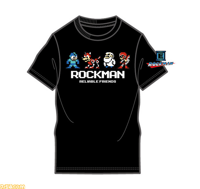 ロックマン 8bitデザインのtシャツがファッションセンターしまむらに登場 ファミ通 Com