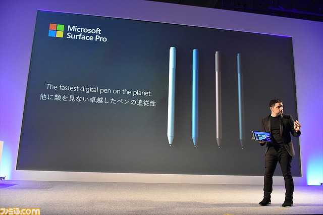日本マイクロソフトが新surface Proとsurface Studio Surface Laptopの3モデルを発表 Surfaceはさらに進化する ファミ通 Com
