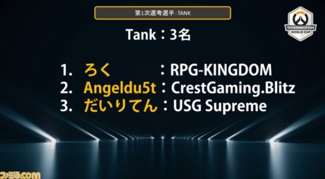 日本代表競技委員会が“Overwatch World Cup”について今後の方針や方向性を説明 1次選出メンバー18名も明らかに_04