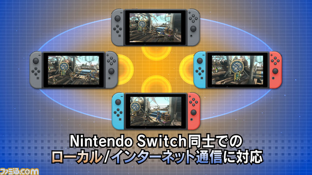 モンスターハンターダブルクロス Nintendo Switch Ver インターネット通信で3ds版とのマルチプレイが可能 セーブデータの相互移行も可能 ファミ通 Com