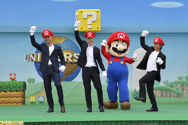 Usj 任天堂でパークとゲームの連動も 宮本茂氏ら3人のキーマンから詳細が語られた Usj Super Nintendo World 建設着工式詳細リポート 動画あり 1 2 ファミ通 Com