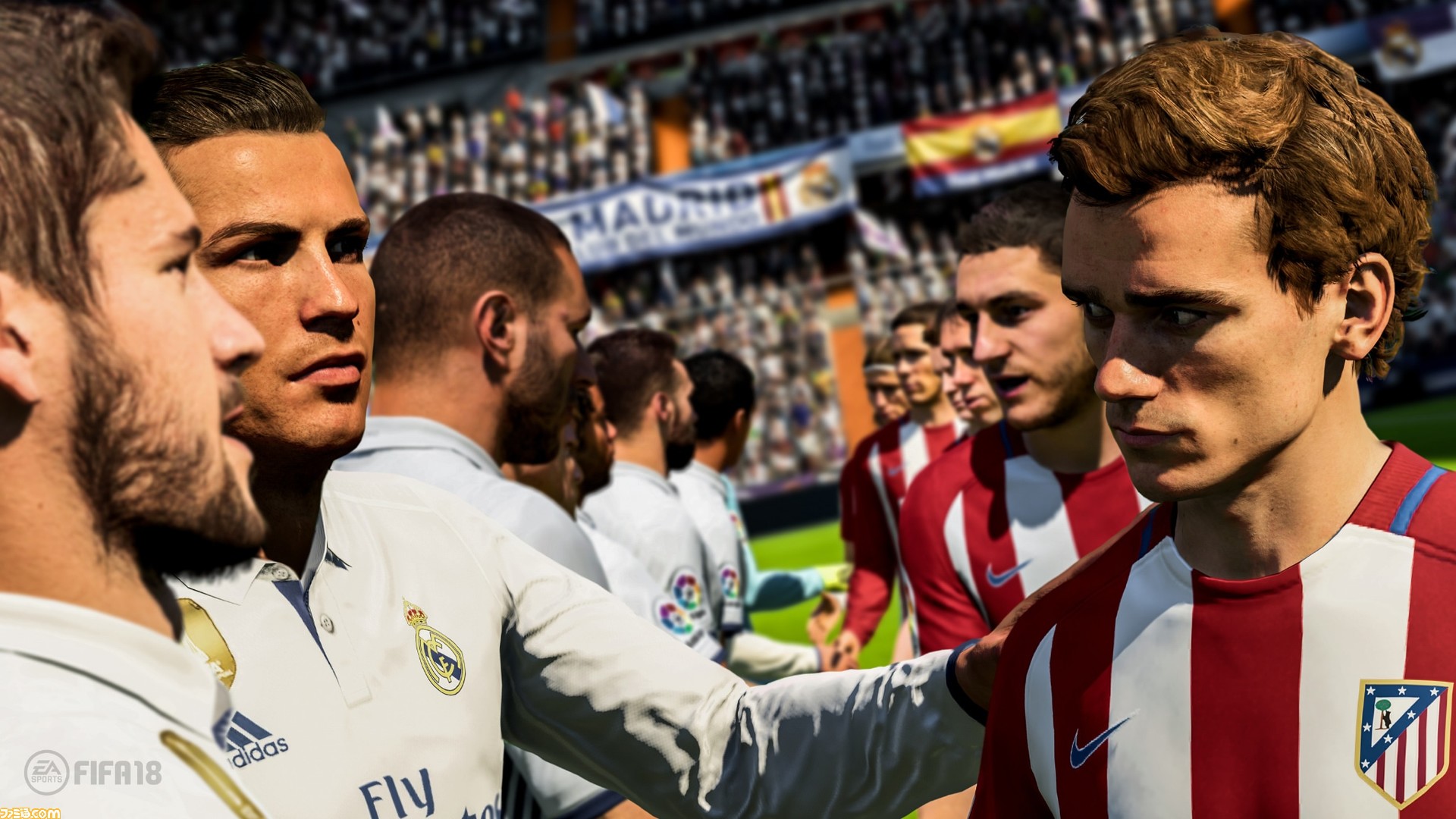 サッカーゲームシリーズ最新作 Fifa 18 のe3デモリポートをお届け Switch版はjoy Con一個持ち同士の2p対戦にも対応 17 ファミ通 Com