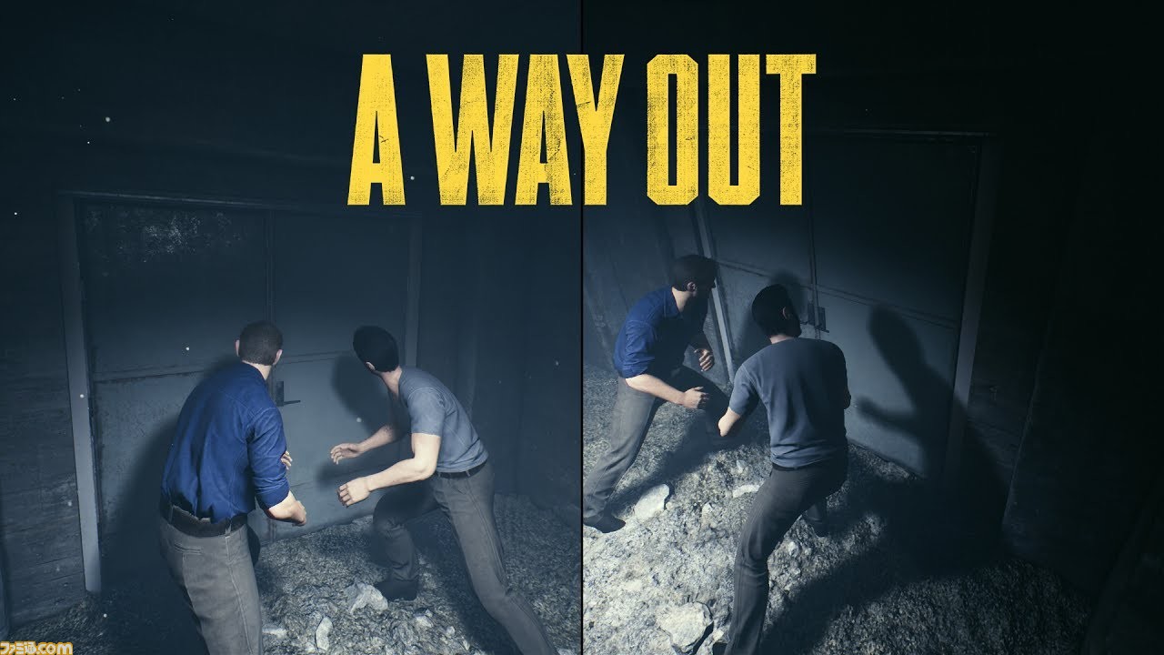 完全Co-op限定の3Dアドベンチャー『A Way Out』をプレイ。生身の人間と 