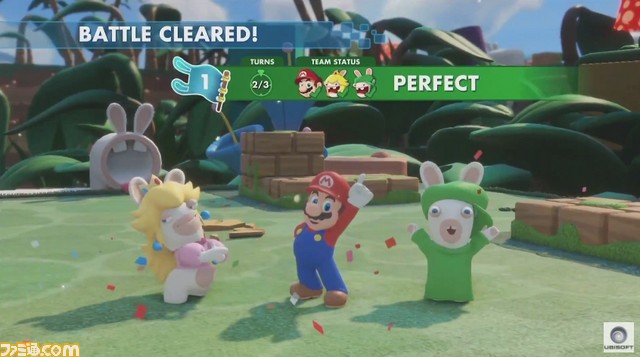 Mario + Rabbids Kingdom Battle』マリオとラビッツのコラボ作品