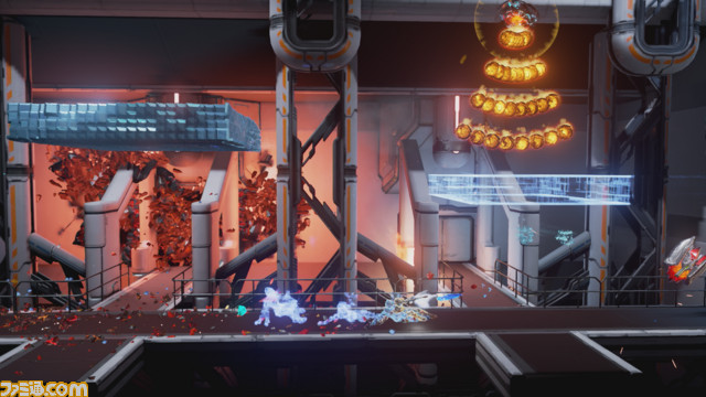 『MATTERFALL』クラシックアーケードの操作感を踏襲した横スクロールシューティング_02