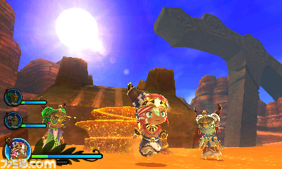 Ever Oasis 精霊とタネビトの蜃気楼』オアシスでの生活やバトル