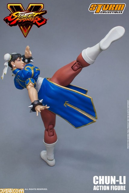 『ストV』春麗が可動アクションフィギュアに！ 多彩なパーツで“気功拳”や“百裂脚”など再現_22