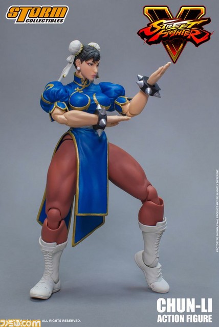 『ストV』春麗が可動アクションフィギュアに！ 多彩なパーツで“気功拳”や“百裂脚”など再現_13