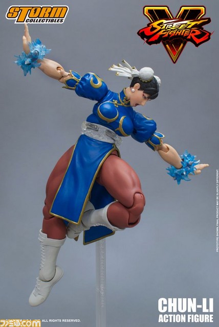 『ストV』春麗が可動アクションフィギュアに！ 多彩なパーツで“気功拳”や“百裂脚”など再現_05