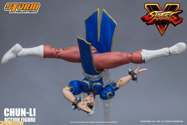 『ストV』春麗が可動アクションフィギュアに！ 多彩なパーツで“気功拳”や“百裂脚”など再現_15