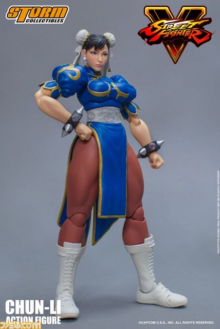『ストV』春麗が可動アクションフィギュアに！ 多彩なパーツで“気功拳”や“百裂脚”など再現_07
