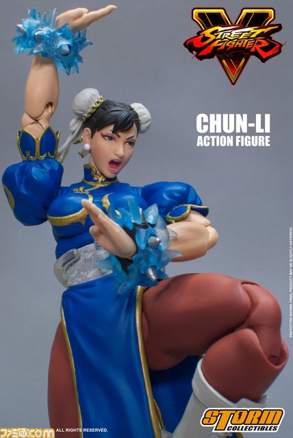 『ストV』春麗が可動アクションフィギュアに！ 多彩なパーツで“気功拳”や“百裂脚”など再現_04
