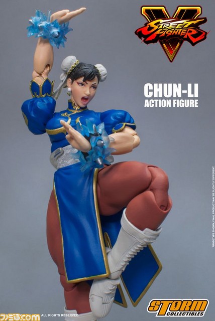『ストV』春麗が可動アクションフィギュアに！ 多彩なパーツで“気功拳”や“百裂脚”など再現_03