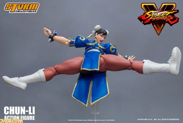 『ストV』春麗が可動アクションフィギュアに！ 多彩なパーツで“気功拳”や“百裂脚”など再現_16