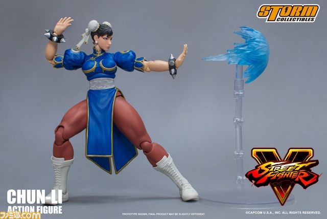 『ストV』春麗が可動アクションフィギュアに！ 多彩なパーツで“気功拳”や“百裂脚”など再現_12
