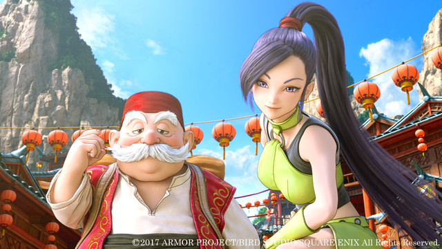 『ドラゴンクエストXI』強い決意を胸に冒険に参戦するふたりのキャラクター、マルティナとロウの人物像と能力を紹介_01