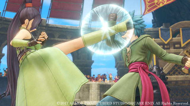 『ドラゴンクエストXI』強い決意を胸に冒険に参戦するふたりのキャラクター、マルティナとロウの人物像と能力を紹介_06