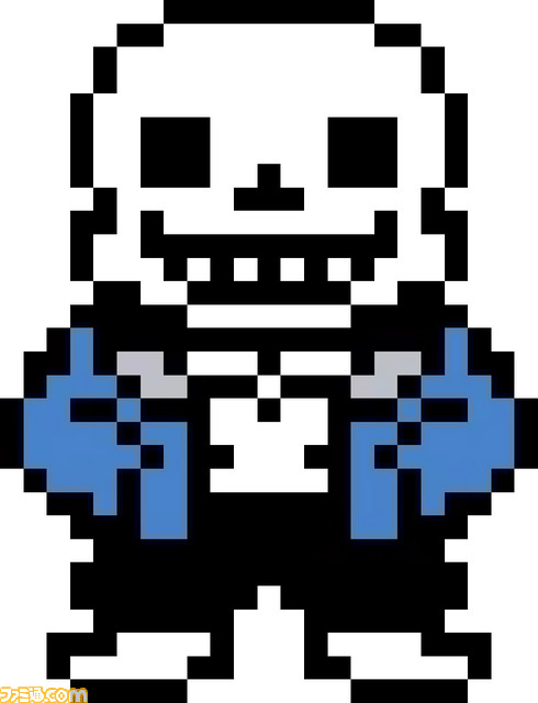 Undertale パピルス ドット絵