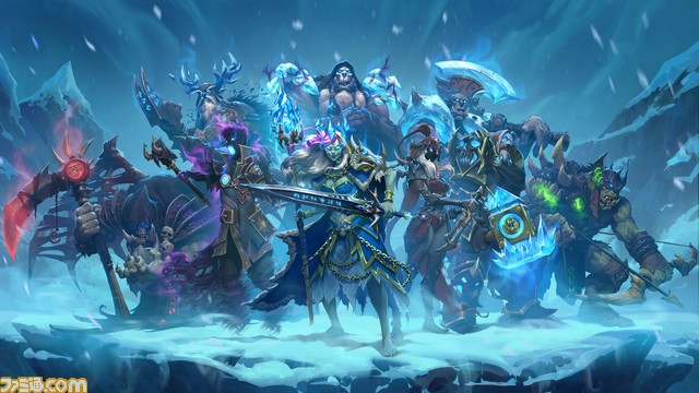 ハースストーン 新拡張版 Knights Of The Frozen Throne 凍てつく王座の騎士団 の詳細が判明 135種類の新カードがお目見え ファミ通 Com