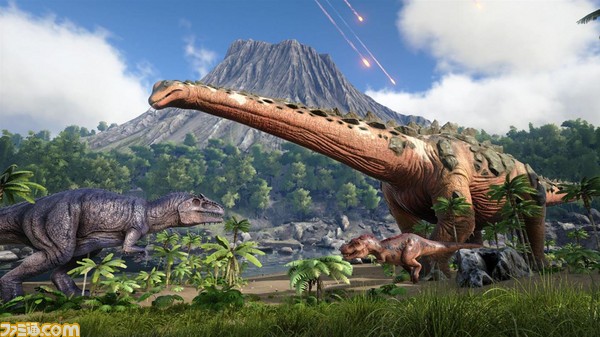 Dinosaur 恐竜たち 多種多様な野生生物が存在 Ark Survival Evolved ファミ通 Com特設サイト ファミ通 Com