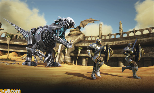 Multiplay マルチプレイ 最大100人でのサバイバル生活 Ark Survival Evolved ファミ通 Com特設サイト ゲーム エンタメ最新情報のファミ通 Com
