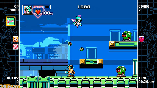 『マイティガンヴォルト バースト』DLCプレイアブルキャラ“えころ”が配信決定_02